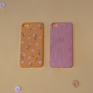 iPhone 7/8 Plus Flower and Lightning Bolt Cases